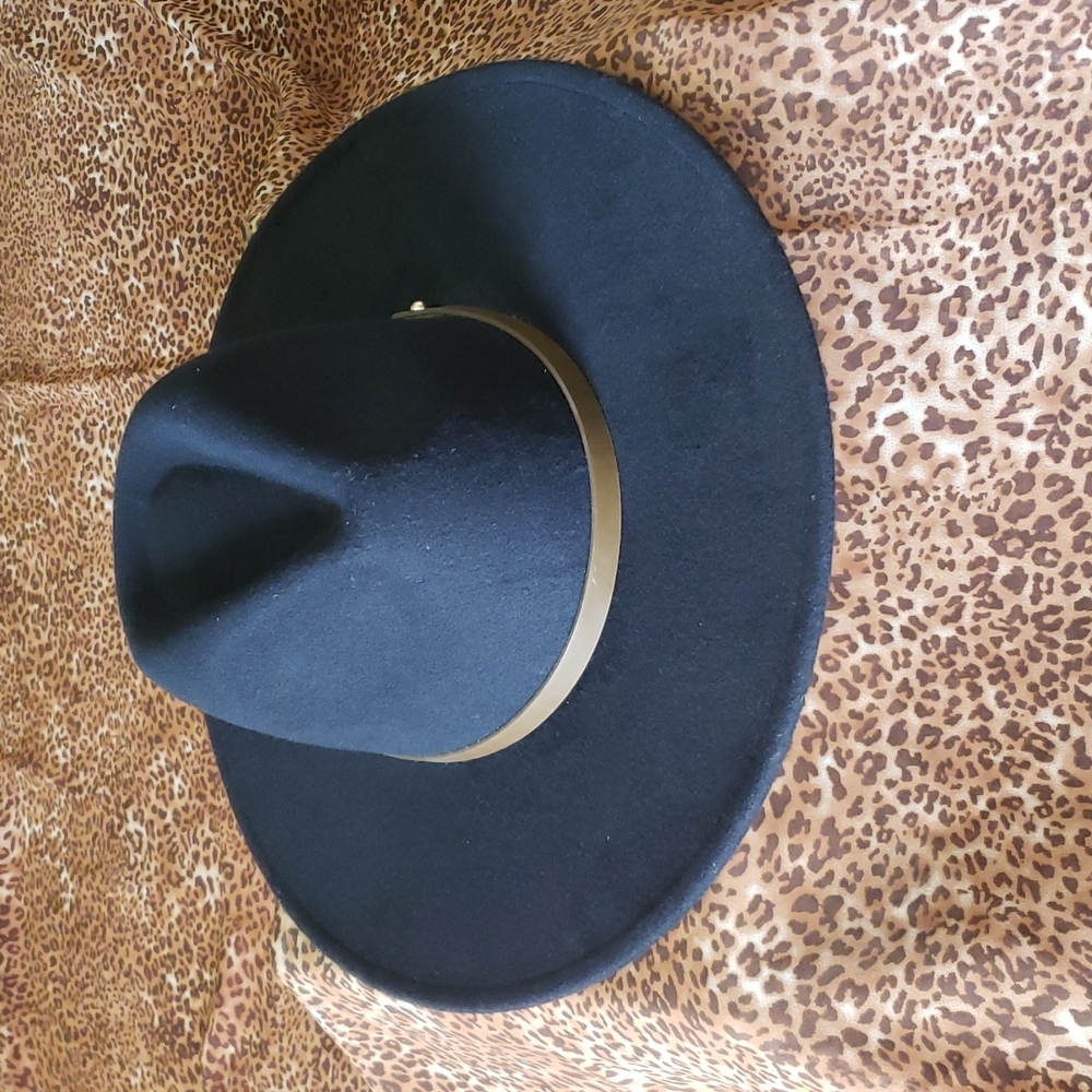 Women's Wide Brim Fedora Hat